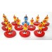 Subbuteo Andrew Table Soccer Athinaikos 1991-92 on Classic Hasbro bases
